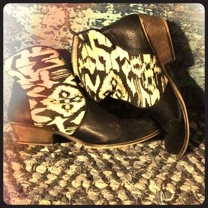 Western style cowboy boot